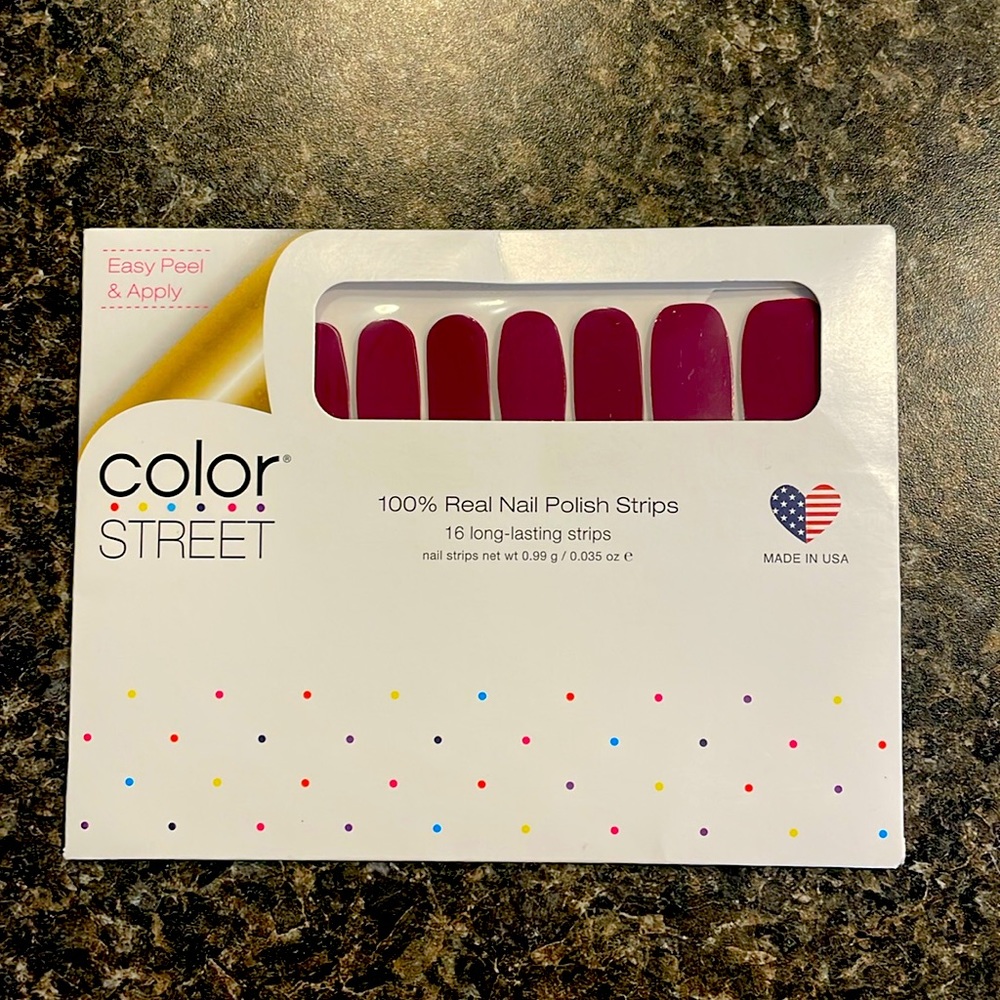 Never opened color street nails